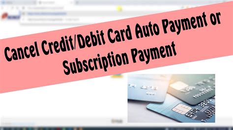 How to Find and Cancel Recurring Credit Card Charges.